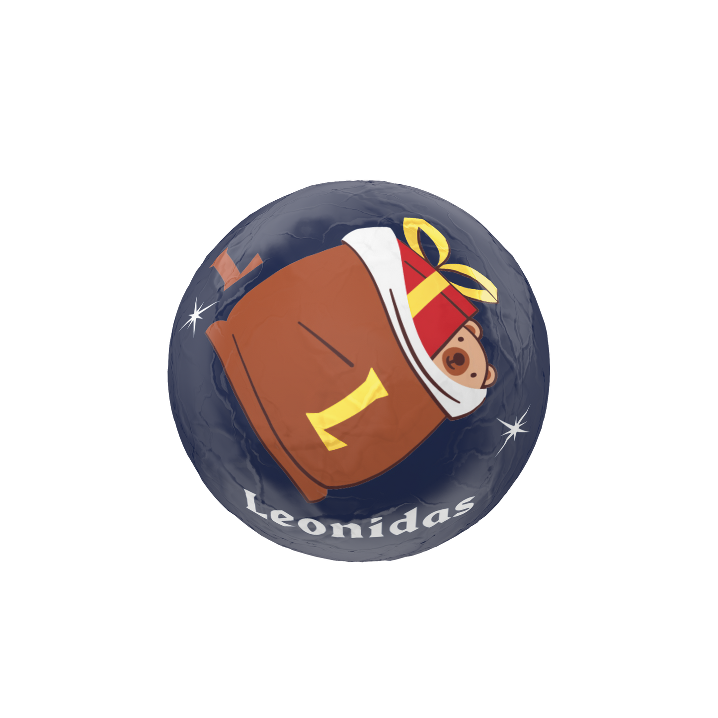 Boule Saint-Nicolas, pâte de noisettes lait