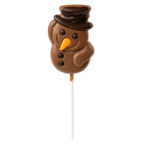 Sucette Bonhomme de neige lait