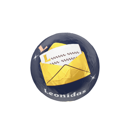 Boule Saint-Nicolas praliné noisettes blanc