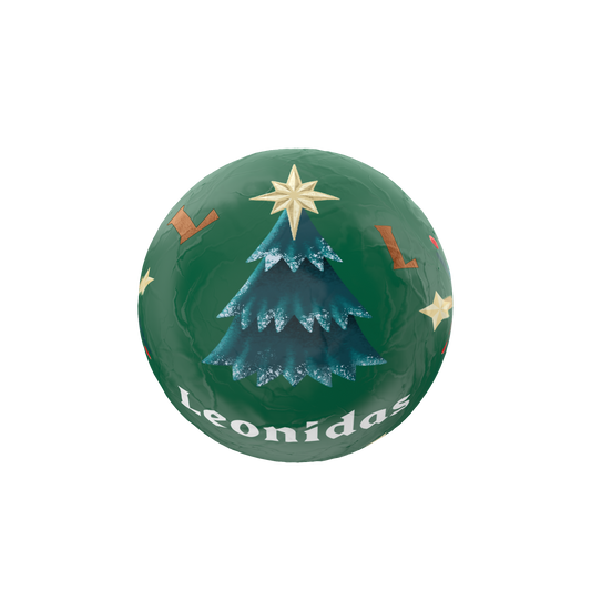 Boule Noël pâte de noisettes lait