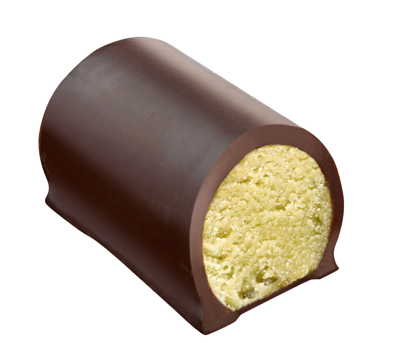 Bûche massepain pistache