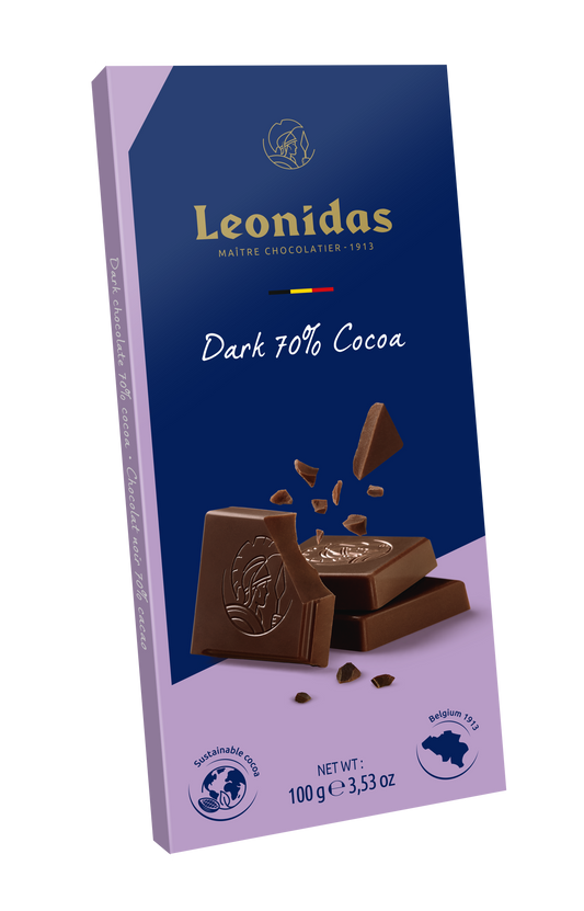 Tablette chocolat noir 70% cacao