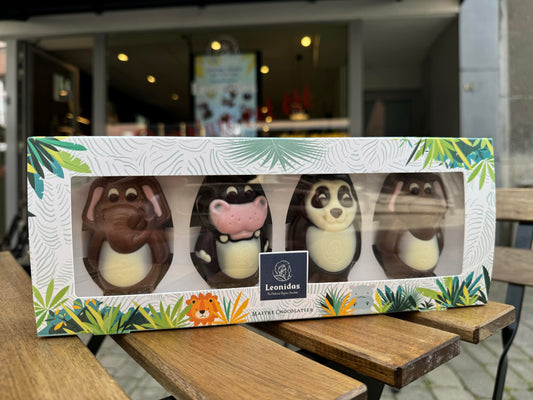 Boite Kids d'animaux en chocolat