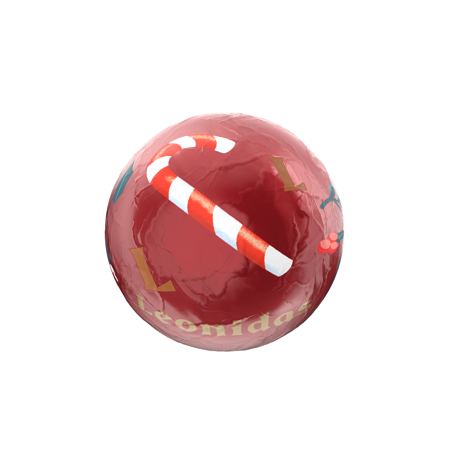 Boule Noël praliné pétillant lait