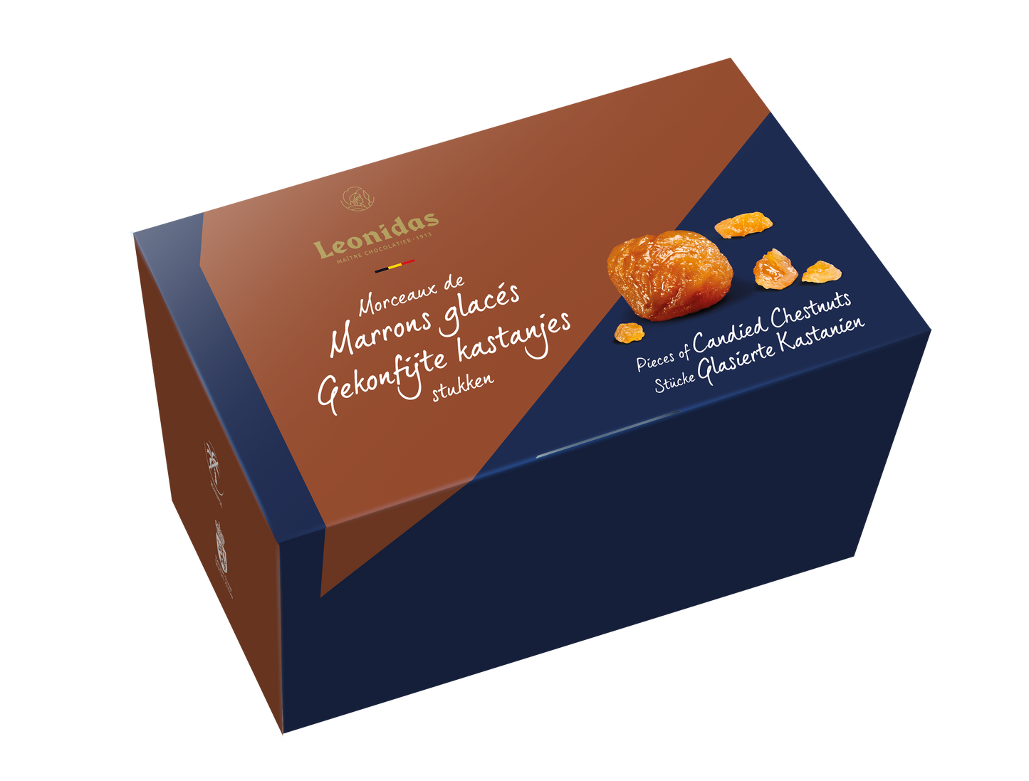 Morceaux de marrons glacés ballotin