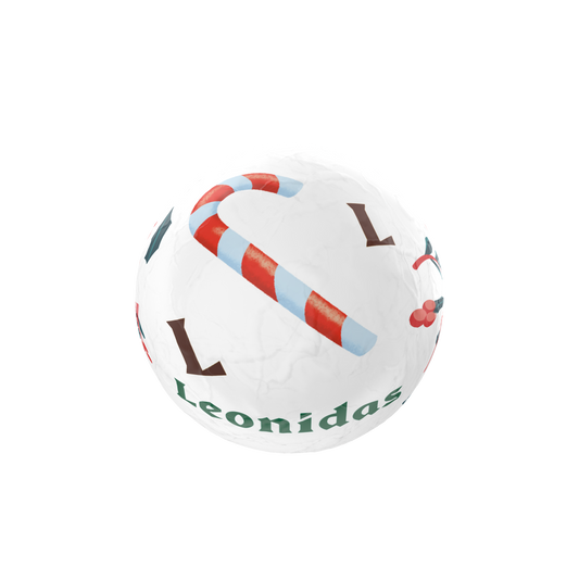 Boule Noël praliné pétillant noir